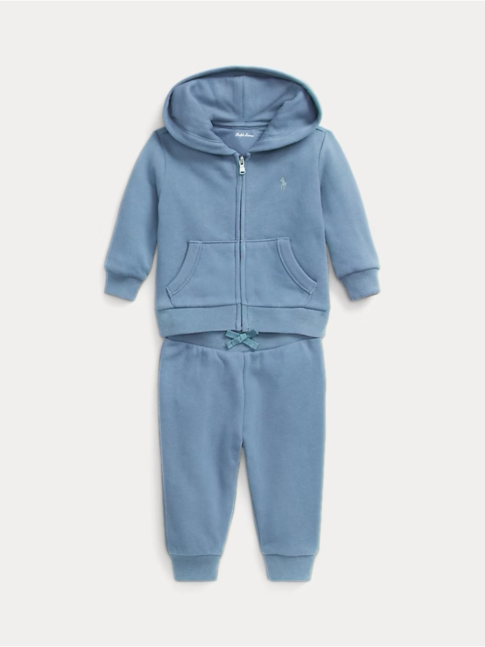 Ralph Lauren Light Blue Hoodie & Jogger Set for Kids
